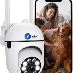 Maizic Smarthome 4 MP FHD WiFi Indoor Mini Fox CCTV Camera For Home with Color Night Vision Security Camera-7