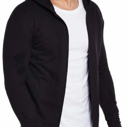 Men Straight Full Sleeve Black Shrug-image-16