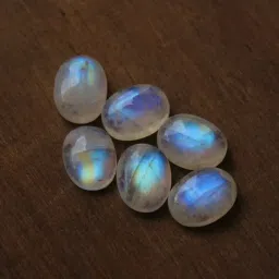 Natural Rainbow Moonstone Gemstone 10.25 Ratti Moonstone Oval Shape Moonstone Stone-image-21
