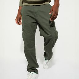 max URB_N Men Regular Fit Green Cotton Blend Trousers-picture-40