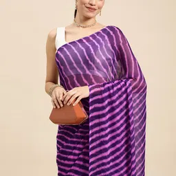 Rani Saahiba Purple Leheriya Saree-picture-15