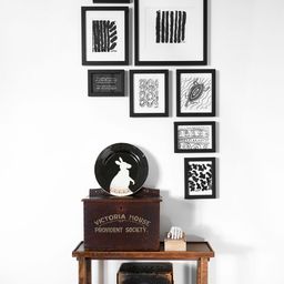 Art Street Set of 8 Black Photo Frames-image-9