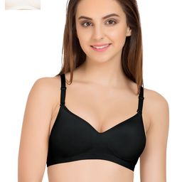Tweens Pack of 2 Medium-Coverage T-shirt Bras TW91313BL-picture-54