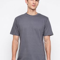Belliskey Men Grey & Yellow Typography Printed T-shirt-image-19