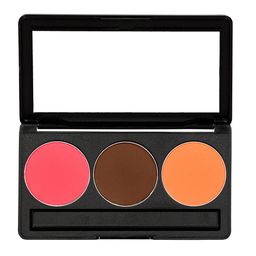 C2P PROFESSIONAL MAKEUP Blusher & Contour Basic Trio 1-37