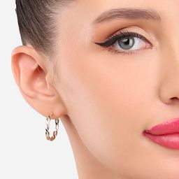Zaveri Pearls Set Of 25 Gold-Plated Contemporary Studs Earrings image 4