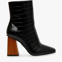 Sussex Croco Mid-Dress Booties-image-92