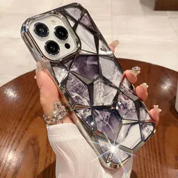 CASE CREATION Geometric Printed iPhone 12 Back Case Mobile Accessories image 3