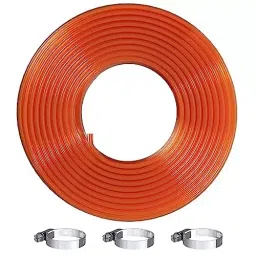 ORILEY 25.4 mm (1 Inch) Non-Braided Water Pipe with Hose Connector Orange, OR-WPG-143 (Roll of 15 m)-picture-21