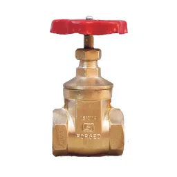 Leader 1 Inch, 25 mm Brass Wheel Operated Gate Valve IS 026-image-35