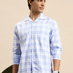 Mast & Harbour Men Checked Casual Shirt-picture-38