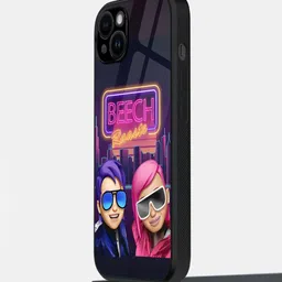 macmerise Cartoon Characters Printed iPhone 14 Plus Back Case Mobile Accessories-8