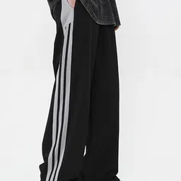 StyleCast Men Striped Relaxed-Fit Mid-Rise Track Pants-image-5