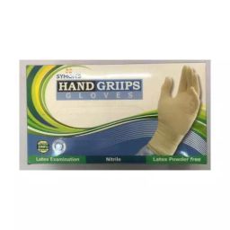 Symon's Hand Grips Latex Sterile Surgical Gloves White, HDKT-001 (Pack of 50)-image-4