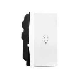 Legrand Switch with Light Marking Allzy 6 Amp 1 Way 1 Module Glossy White, 6811 03 (Pack of 20 Pcs)-40