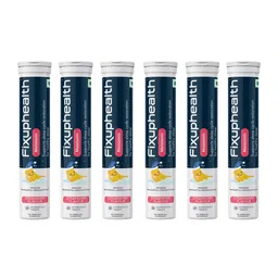 Fixuphealth Set Of 6 Melatonin Tablets - 20 Tablets Each - Strawberry Flavour-17