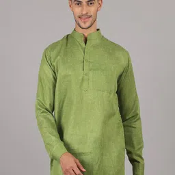 RIAG Men Thread Work Pathani Kurta-picture-15