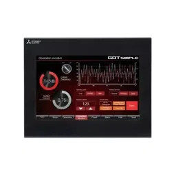 Mitsubishi Electric GOT SIMPLE 254 mm(10 Inch) Display Graphic Touch Terminal, GS2110-WTBD-N-5