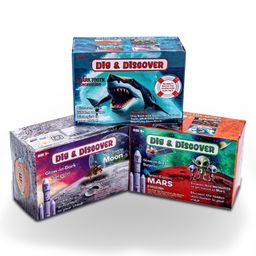 Kimon toys Dig & Discover - Box Combo 3 Moon+Mars+Shark-image-82