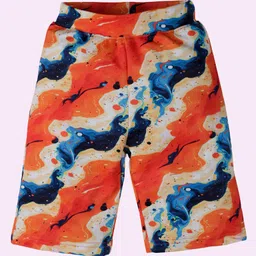 Kiddopanti Tie Dye Cycling Shorts - Multi Colour-picture-31