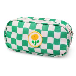 FunBlast Aesthetic Multipurpose Zipper Pouch for Kids & Adults Green-image-42