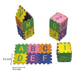 DOMENICO EVA Alphabet & Number Floor Mat Puzzle - 36 Pieces image 3