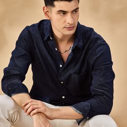 Aldeno Men Comfort Opaque Casual Shirt-image-96