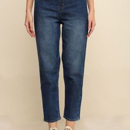 zayla Women Comfort High-Rise Light Fade Stretchable Jeans-image-9