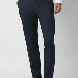 Peter England Elite Men Slim Fit Trousers-image-43