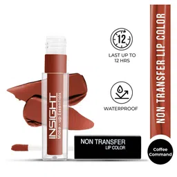Insight Cosmetics 2-Pcs Mini Power Matte Non Transfer Lip Color 4 ml each - Coffee Command image 5