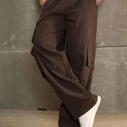 MASCLN SASSAFRAS Men Loose Fit Cargos Trousers-image-90
