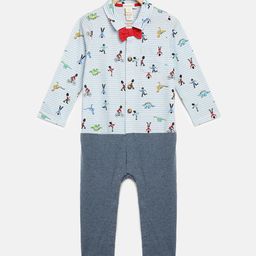 MONSOON CHILDREN Blue Printed Playsuit-image-17