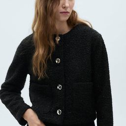 MANGO Boucle Jacket-picture-28