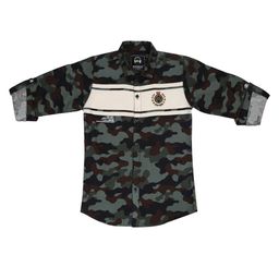 MashUp Boys Classic Opaque Printed Casual Shirt-38