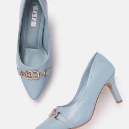 ELLE Embellished Slim Heel Pumps-14