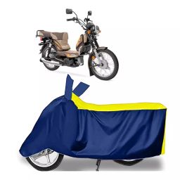 Auto Pearl Two Wheeler Cover for TVS XL 100 - Yellow, Blue-image-47