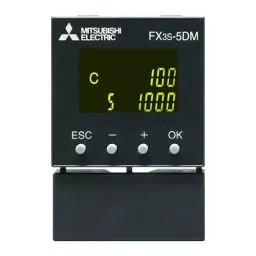 Mitsubishi Electric MELSEC-F Display Module for Programmable Controller, FX3S-5DM-38