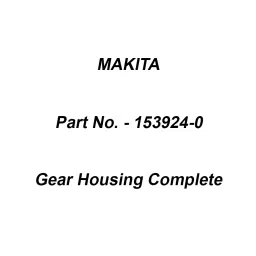 Makita Gear Housing Complete Suitable For 4131, Part No 153924-0-picture-4