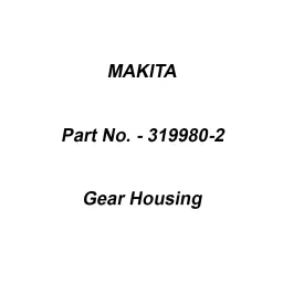 Makita Gear Housing Suitable For DPB183, Part No 319980-2-picture-44