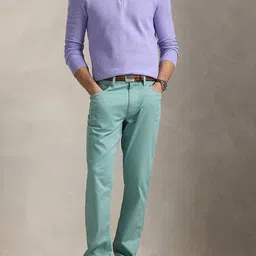Polo Ralph Lauren Mesh-Knit Pure Cotton Quarter-Zip Sweater-image-78
