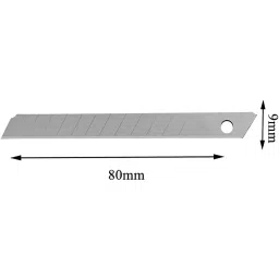 LXMI 9 mm Paper Cutter Blade With Metal Grip, AZPCB9_S1 (Set of 100) image 3