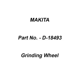 Makita Grinding Wheel C24R Size 100x6x16 mm Suitable For Masonry Surface, Part No D-18493-picture-26