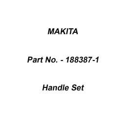 Makita Handle Set Suitable For HM1306, Part No 188387-1-image-14