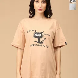 The Mom Store Women 2 Applique T-shirt-image-89