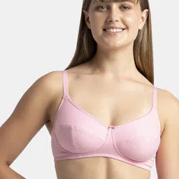 Jockey Wirefree Non-Padded Super Combed Cotton Medium Coverage Everyday Bra -1615-18