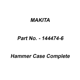 Makita Hammer Case Complete Suitable For DTD043, Part No 144474-6-picture-10