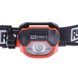 RS PRO LED Head Torch 450 lm 100 m Range, 1864622-13