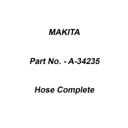 Makita Hose Complete Size 28-1.5 mm Suitable For VC3210L, Part No A-34235-image-31