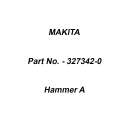 Makita Hammer A Suitable For DTDA040, Part No 327342-0-picture-46