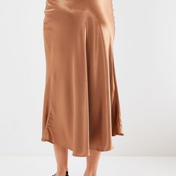 BIGDART A-Line Polyester Midi Skirts image 2